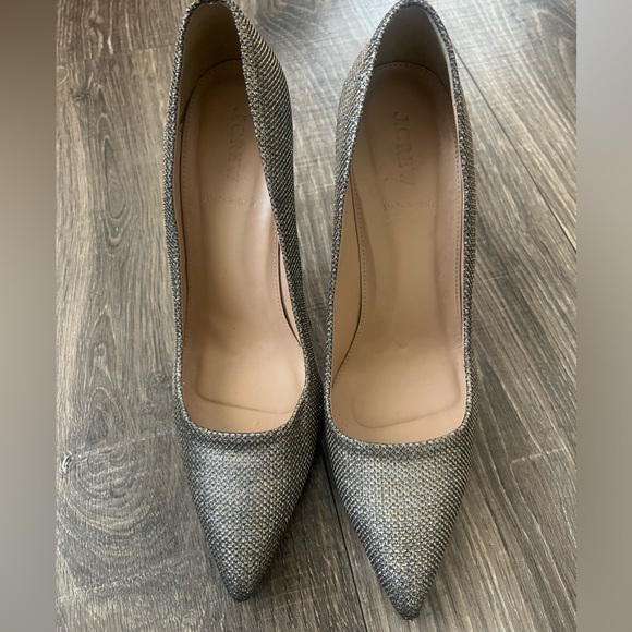 J. Crew Roxie glitter heels - Picture 3 of 4